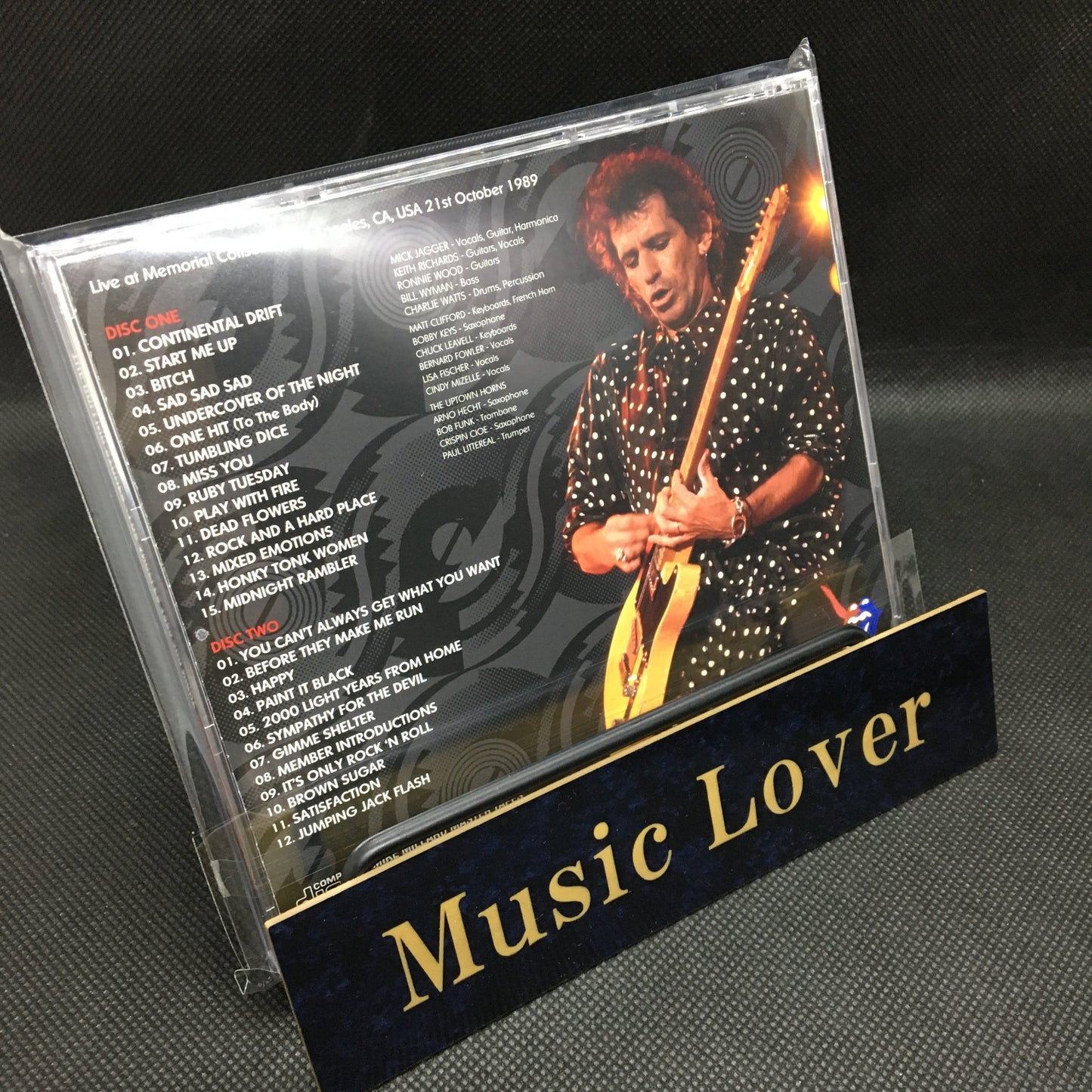 THE ROLLING STONES / LOS ANGELES 1989 3RD NIGHT MIKE MILLARD MASTER TAPES (2CD)