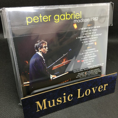 PETER GABRIEL / MADISON 1982 Soundboard (2CDR)