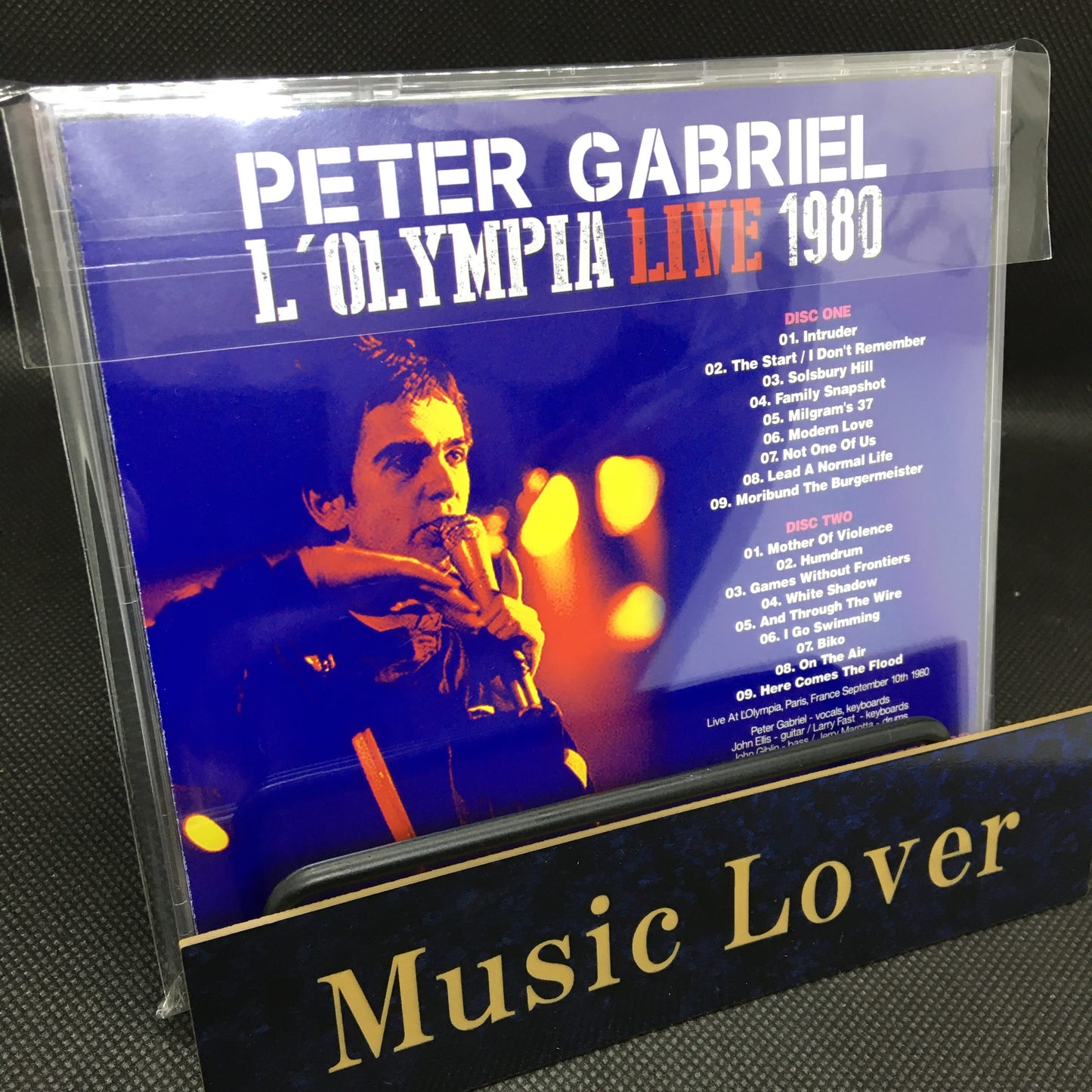 PETER GABRIEL / L'OLYMPIA LIVE 1980 Soundboard (2CDR)