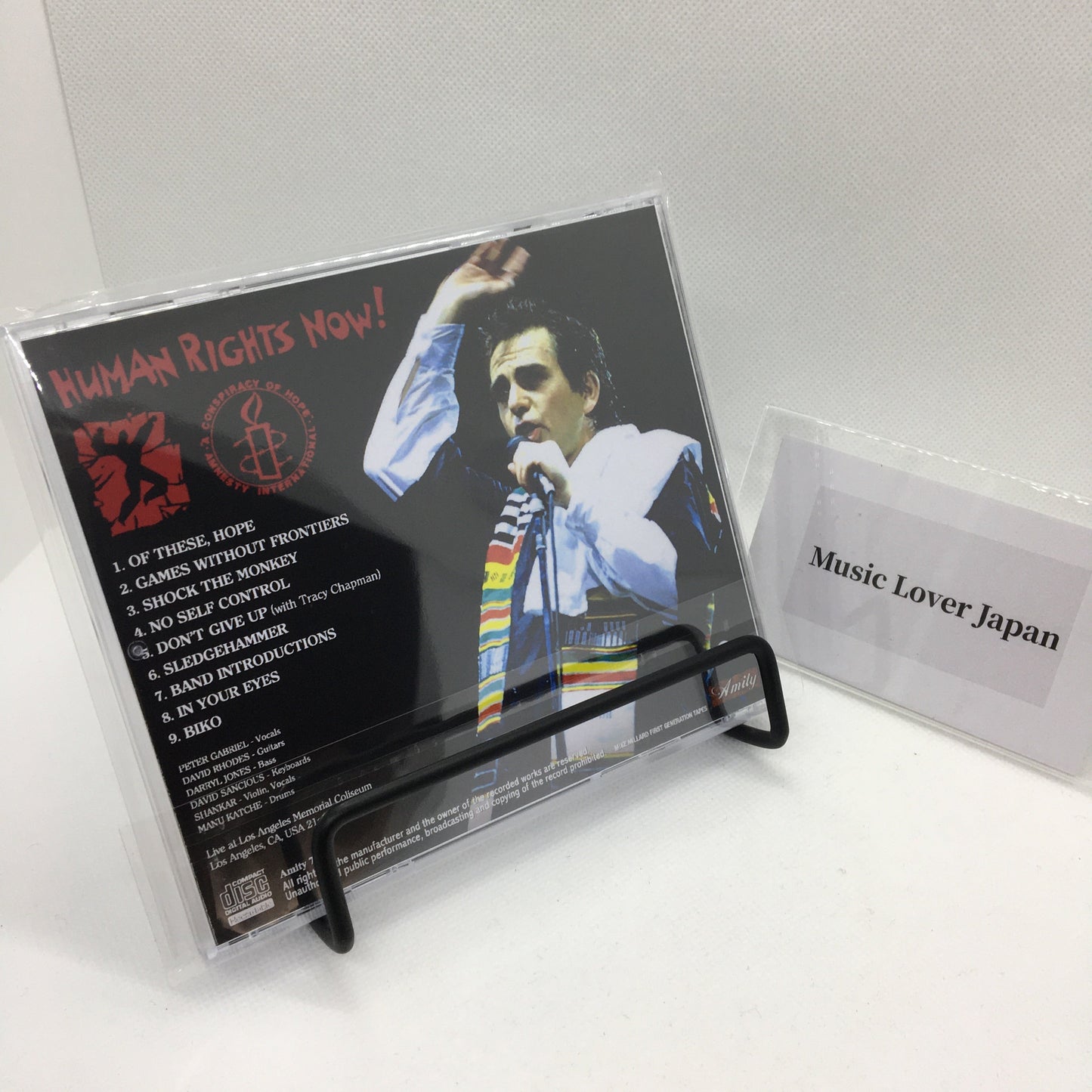 PETER GABRIEL / LOS ANGELES 1988 MIKE MILLARD NASTRI DI PRIMA GENERAZIONE (1CDR)