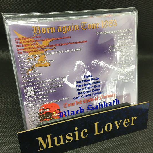 BLACK SABBATH With Ian Gillan / "Born Again" Tour 1983 (2CDR)