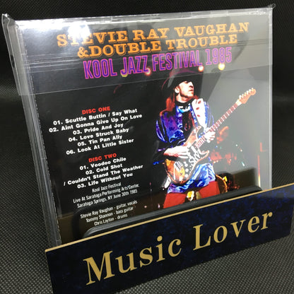 STEVIE RAY VAUGHAN & DOUBLE TROUBLE / KOOL JAZZ FESTIVAL 1985 Soundboard (2CDR)