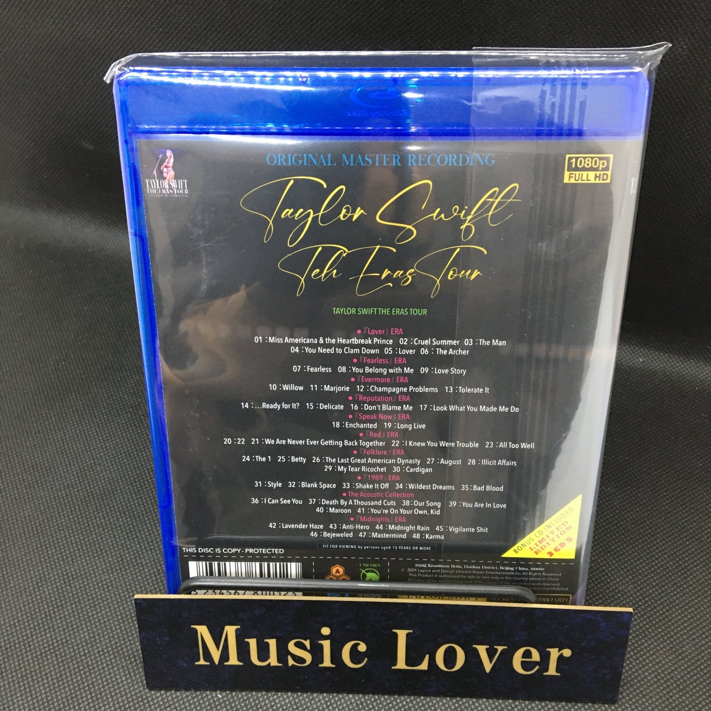 TAYLOR SWIFT / THE ERAS TOUR STEREO SOUNDBOARD (3CD+1BDR)