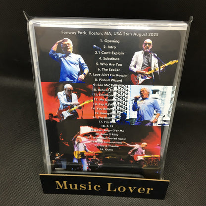 THE WHO / BOSTON 2025 (1DVDR)