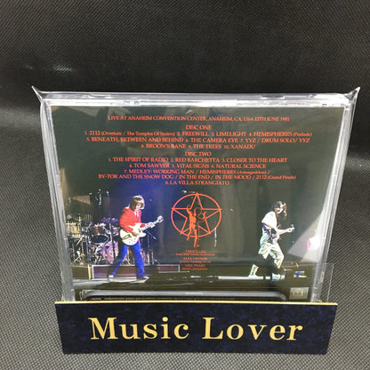 RUSH / ANAHEIM 1981 MIKE MILLARD 1ST GENERATION TAPES 2024 REMASTER (2CD)