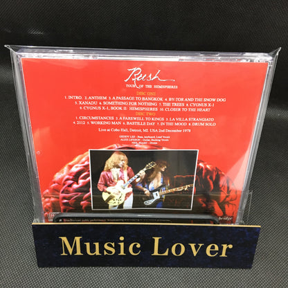 RUSH / DETROIT 1978 CALIDAD AJUSTADA ESTÉREO MEJORADO (2 CDR)