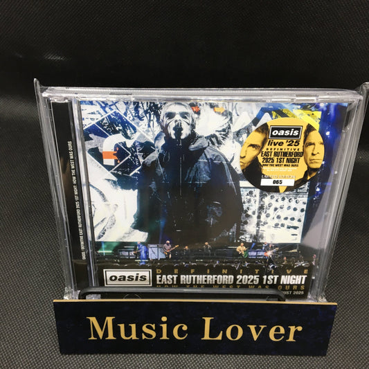 OASIS / DEFINITIVE EAST RUTHERFORD 2025 1ST NIGHT HOW THE WEST WAS OURS (2CD)