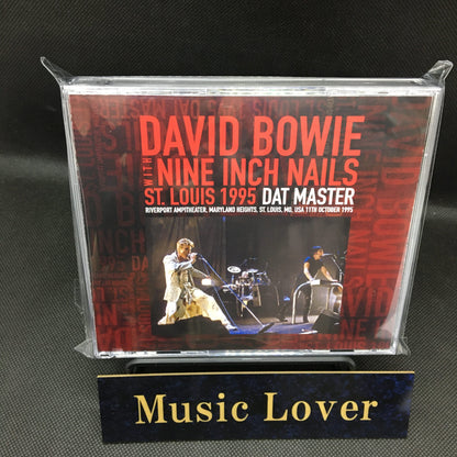DAVID BOWIE & NINE INCH NAILS / ST. LOUIS 1995: DAT MASTER SOUNDBOARD (3CDR)
