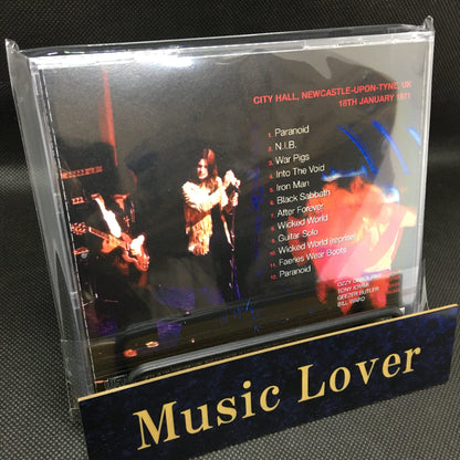 BLACK SABBATH / NEWCASTLE 1971 (1CDR)