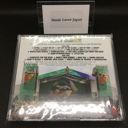 THE ROLLING STONES / FESTIVAL DE JAZZ Y PATRIMONIO DE NUEVA ORLEANS 2024 (2 CD)