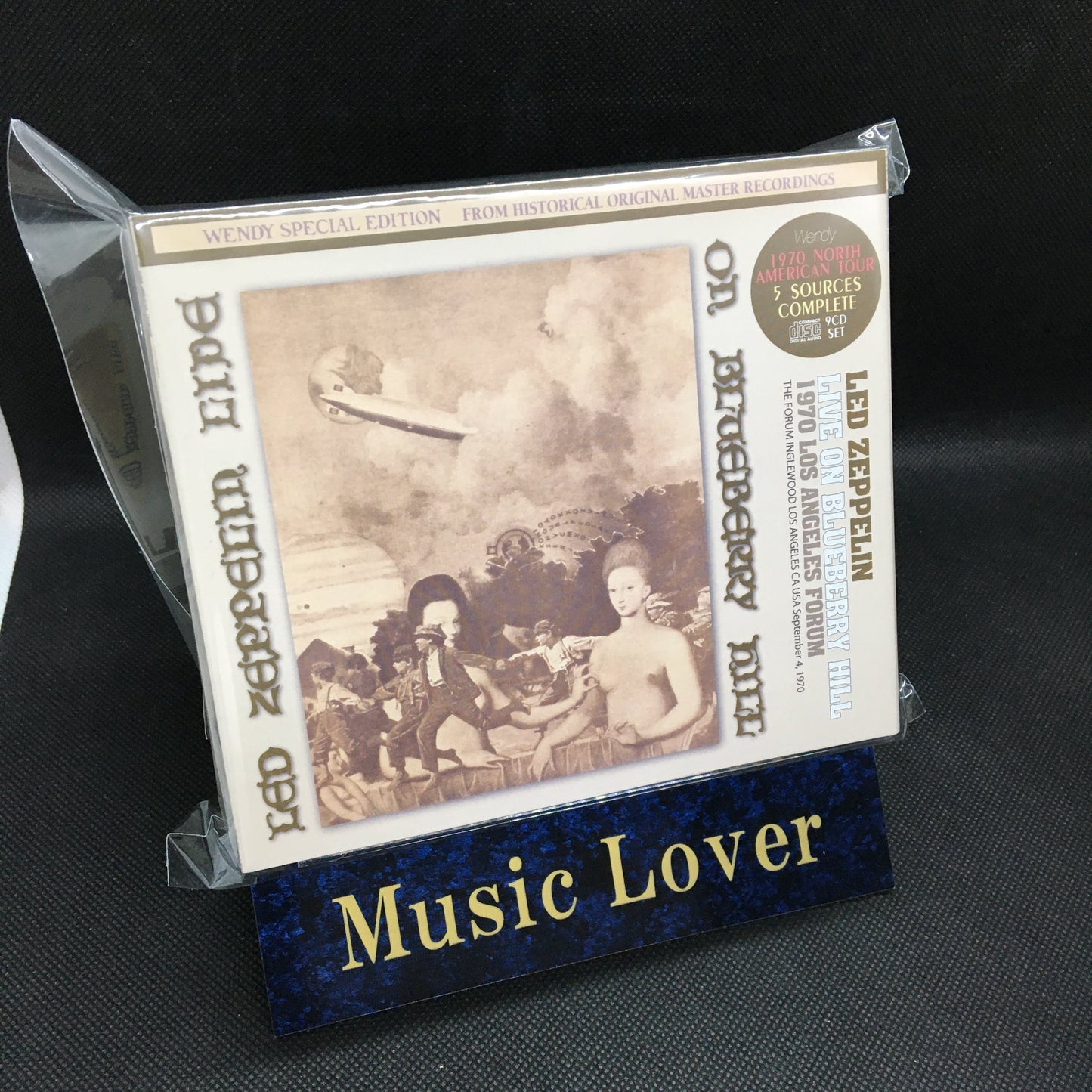 LED ZEPPELIN / LIVE ON BLUEBERRY HILL 1970 【9CD】
