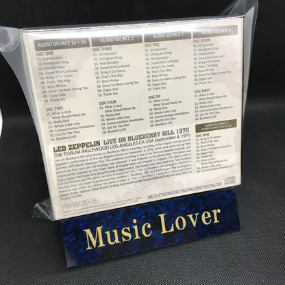 LED ZEPPELIN / LIVE ON BLUEBERRY HILL 1970 【9CD】