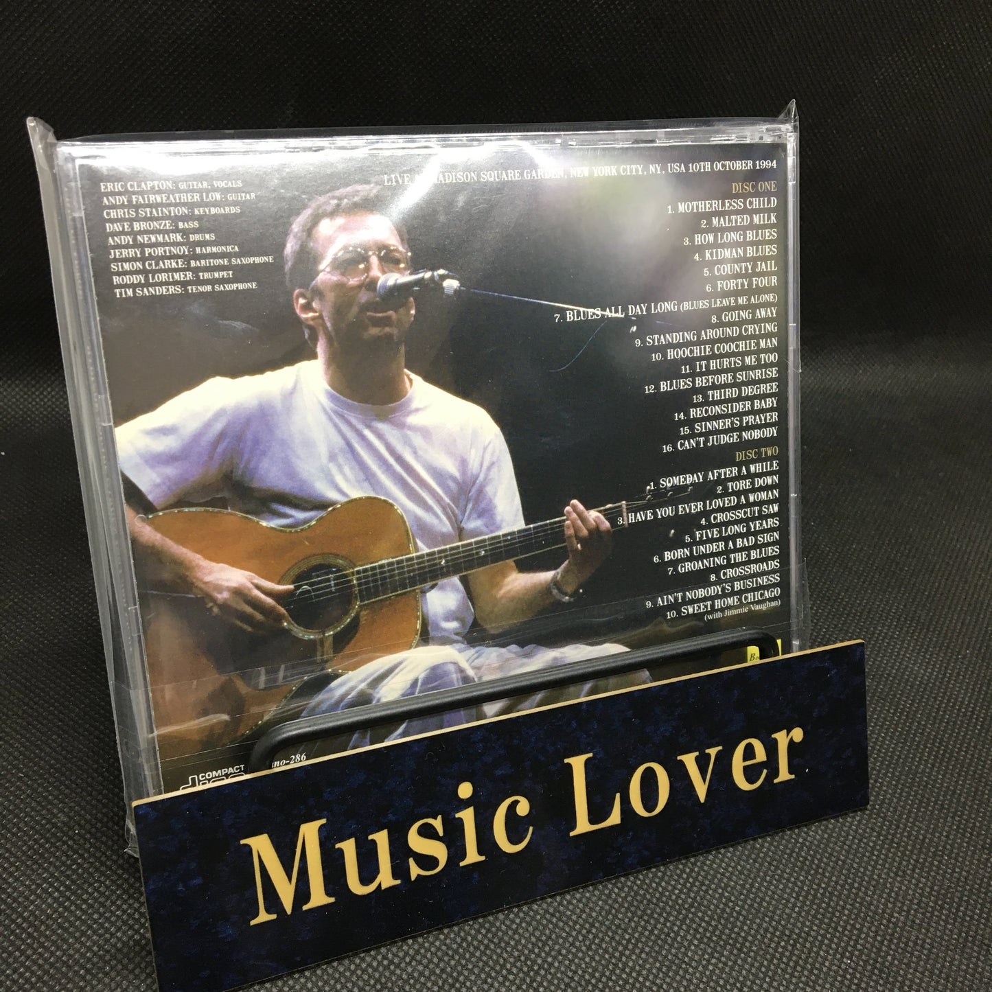 ERIC CLAPTON / MADISON SQUARE GARDEN 1994 3.ª NOCHE DAT MASTER (2 CD)