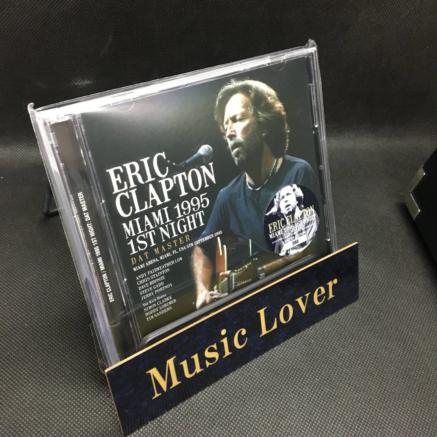 ERIC CLAPTON / MIAMI 1995 1ST NIGHT DAT MASTER (2CD)