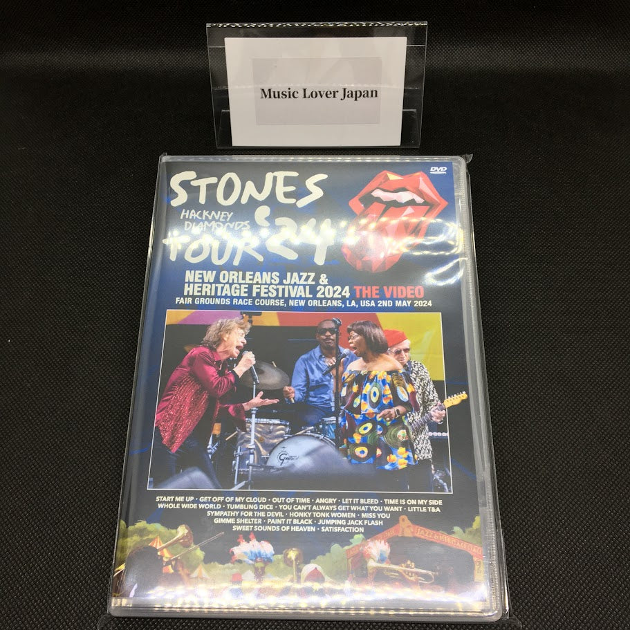LOS ROLLING STONES / FESTIVAL DE JAZZ Y PATRIMONIO DE NUEVA ORLEANS 2024 EL VIDEO (1 DVD)