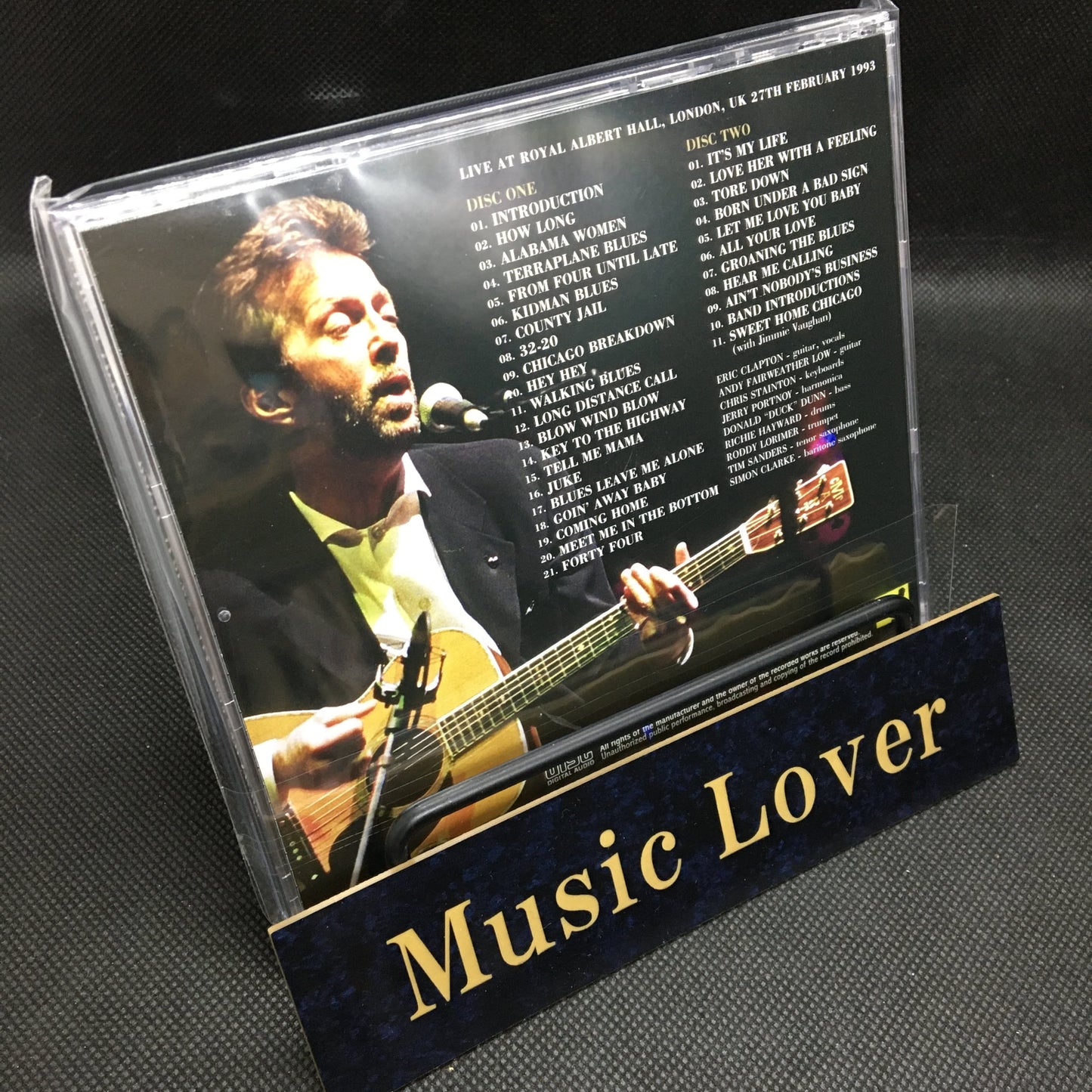 ERIC CLAPTON / ROYAL ALBERT HALL 1993 6TH NIGHT (2CD)