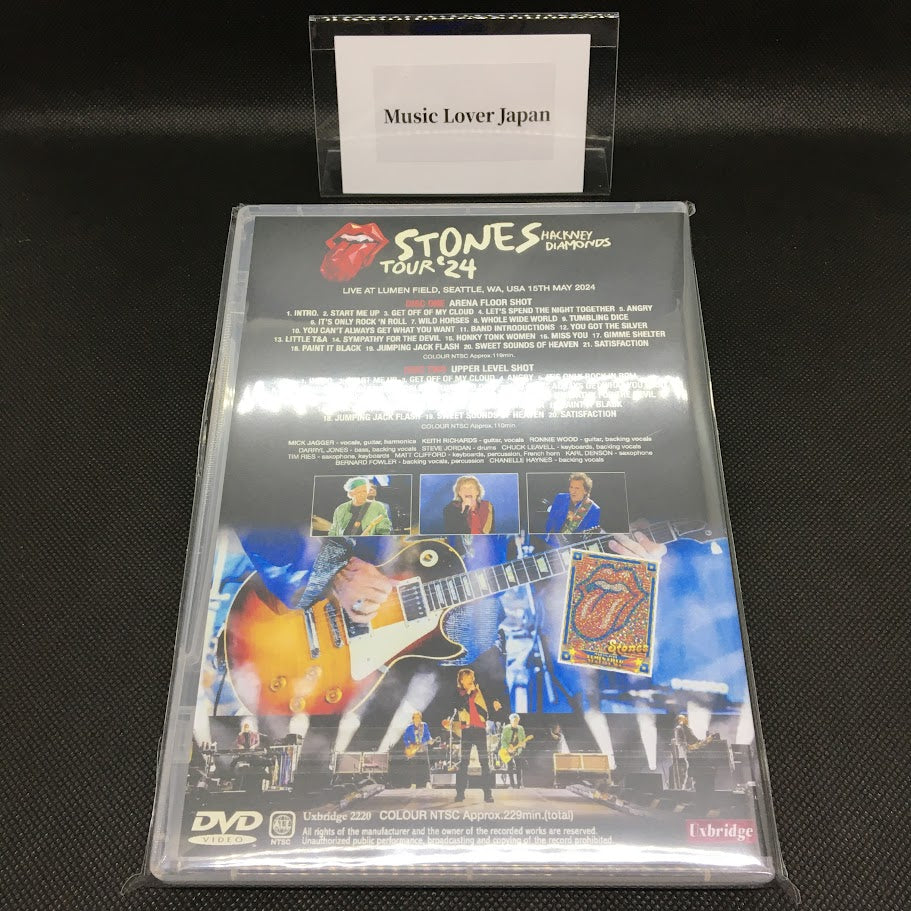 THE ROLLING STONES / SEATTLE 2024 IL VIDEO (2DVDR)