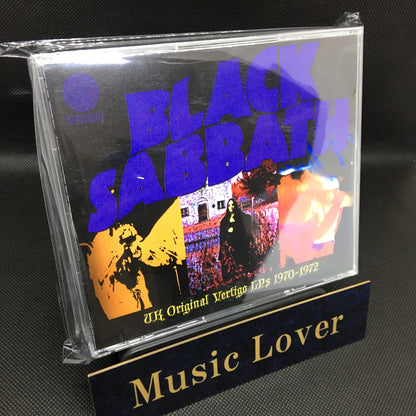 BLACK SABBATH / UK ORIGINAL VERTIGO LPs 1970-1972 (4CDR)