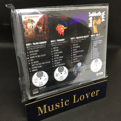 BLACK SABBATH / UK ORIGINAL VERTIGO LPs 1970-1972 (4CDR)