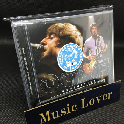 OASIS / DEFINITIVE GLASGOW 2001 1.ª NOCHE 2025 REMASTERIZACIÓN Y REMIX (2 CD + 1 DVD)