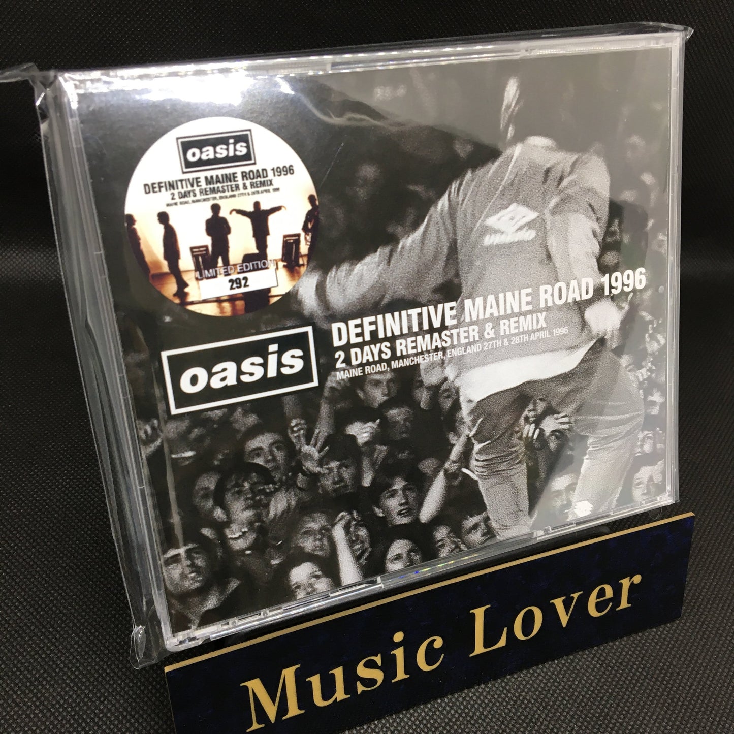 OASIS / DEFINITIVE MAINE ROAD 1996 2 DAYS REMASTER & REMIX STEREO SOUNDBOARD (4CD)