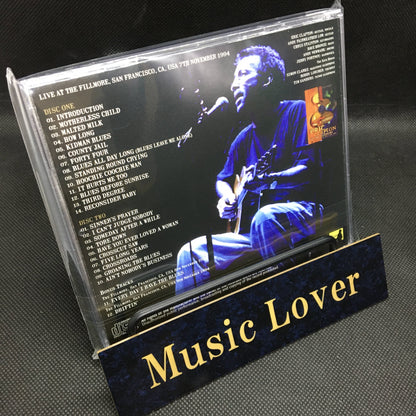 ERIC CLAPTON / THE FILLMORE 1994 1ST NIGHT SOUNDBOARD MASTER (2CD)