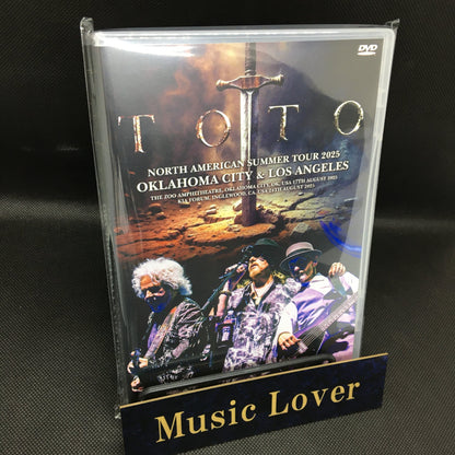 TOTO / NORTH AMERICAN SUMMER TOUR 2025 OKLAHOMA CITY & LOS ANGELES (2DVDR)