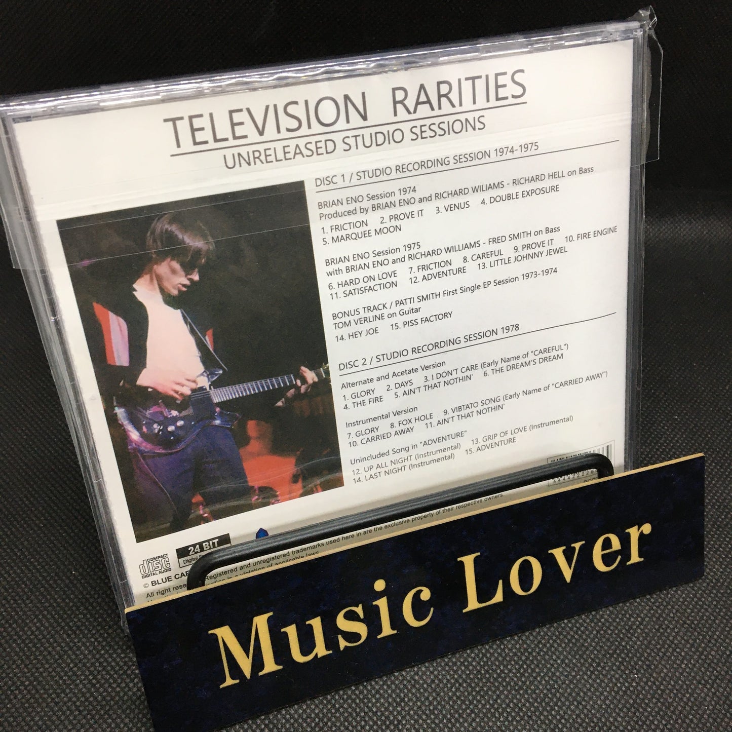 TELEVISION / RARITIES STUDIO RECORDING SESSION (2CD)