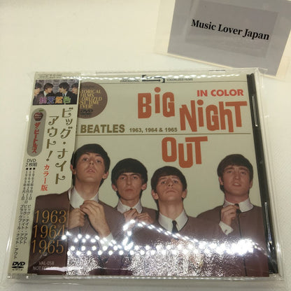 THE BEATLES BIG NIGHT OUT! 1963, 1964 and 1965 in COLOR 2DVD