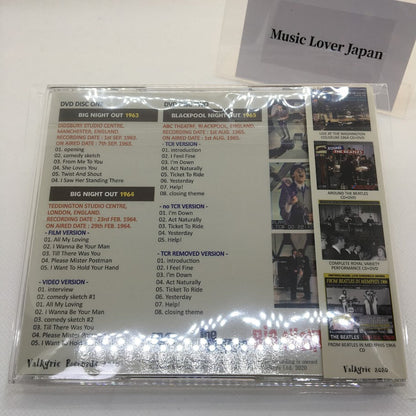 THE BEATLES BIG NIGHT OUT! 1963, 1964 and 1965 in COLOR 2DVD