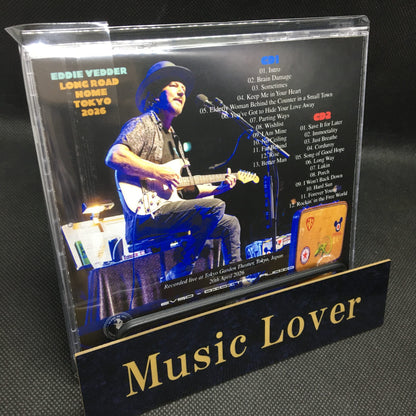 EDDIE VEDDER / LONG ROAD HOME TOKYO 2026 (2CDR) 20th April 2026 JAPAN