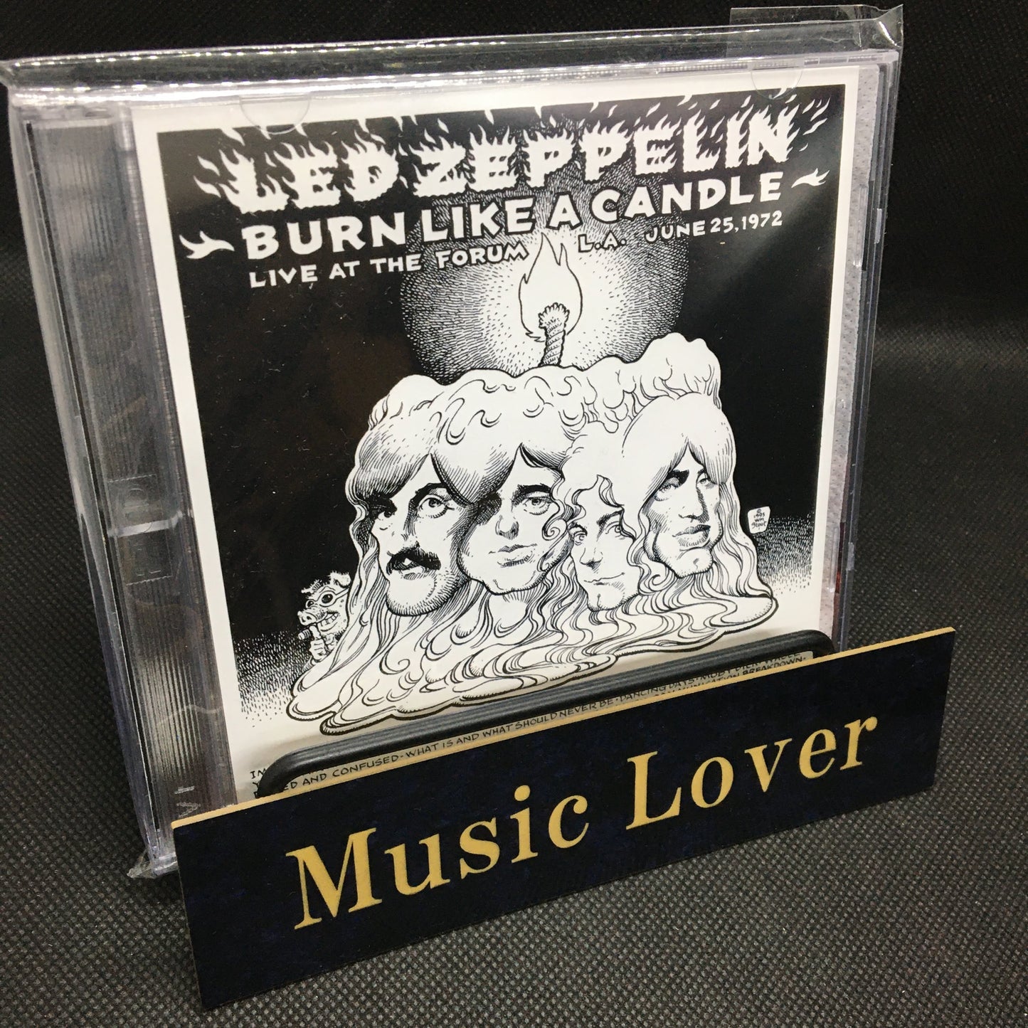 Led Zeppelin Burn Like A Candle 3CD Moonchild