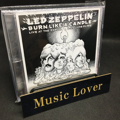 Led Zeppelin Burn Like A Candle 3CD Moonchild