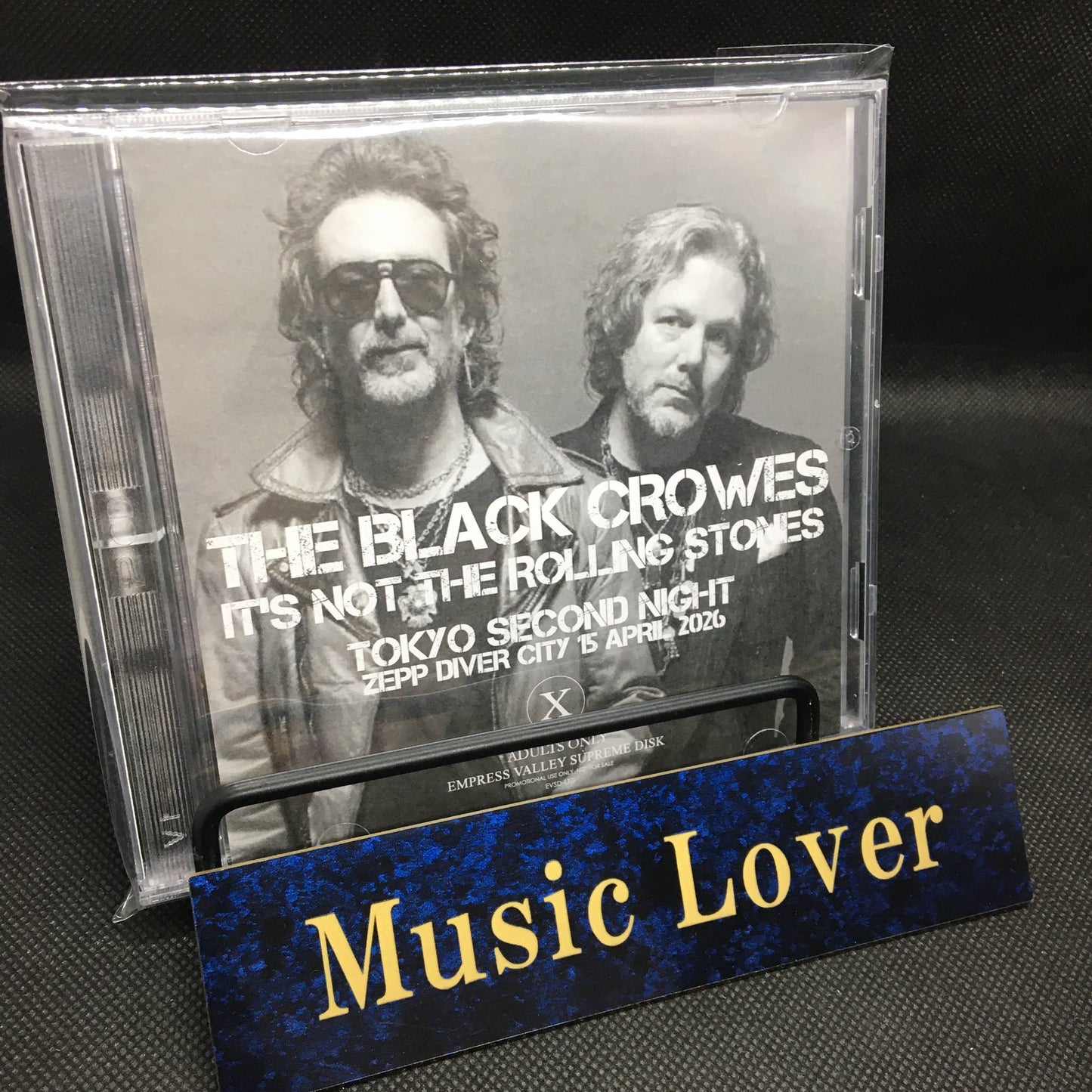 THE BLACK CROWES / IT’S NOT THE ROLLING STONES 2026/04/15 TOKYO SECOND NIGHT (2CD)