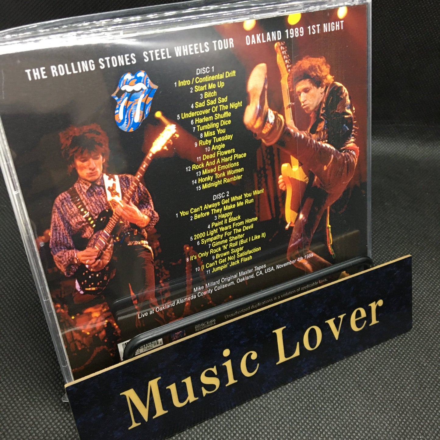 THE ROLLING STONES / Oakland 1989 1st Night (2CDR)