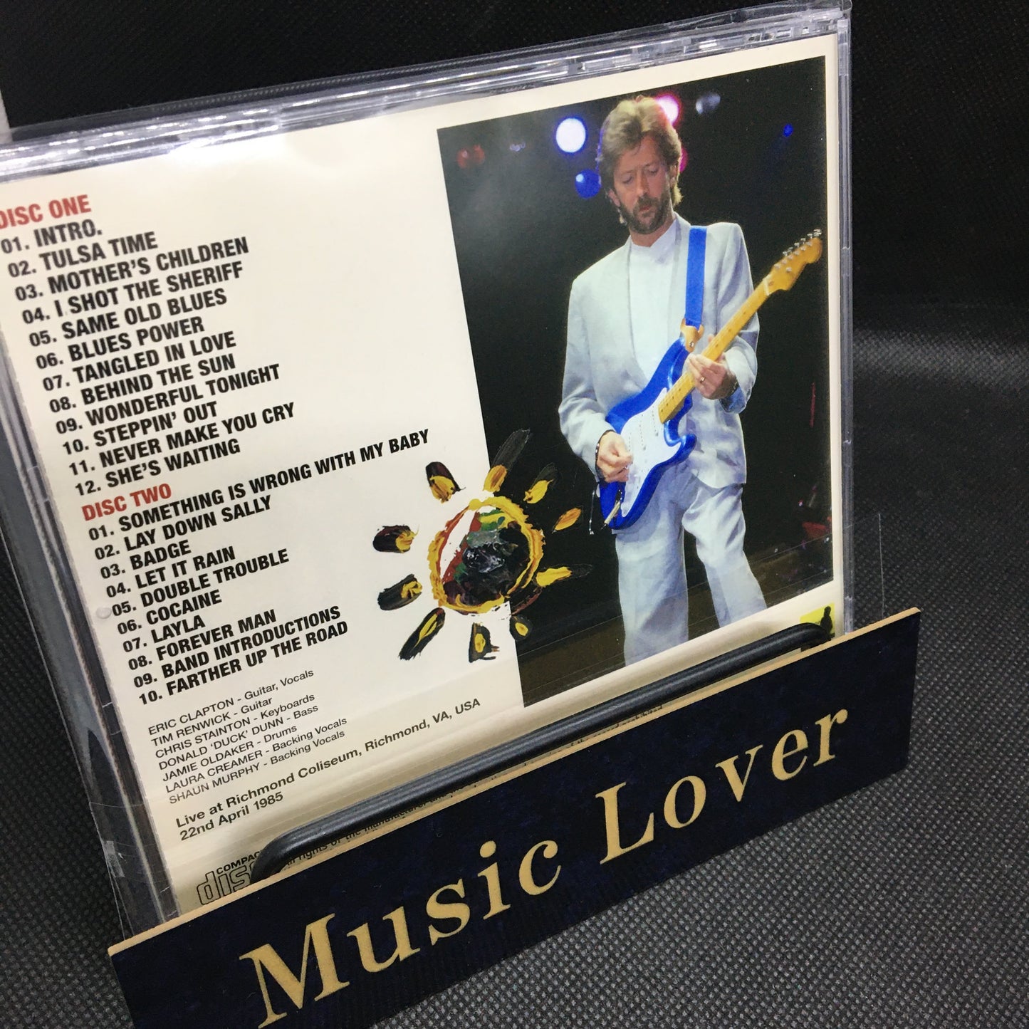 ERIC CLAPTON / RICHMOND 1985 SOUNDBOARD MASTER (2CD)
