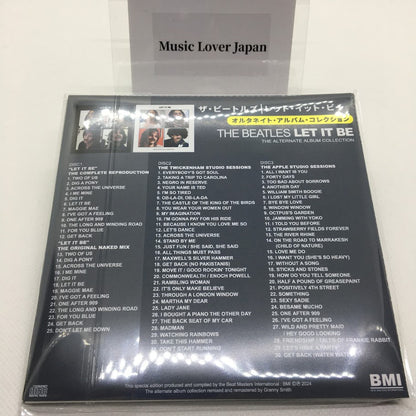 THE BEATLES / LET IT BE THE ALTERNATE ALBUM COLLECTION (3CD)