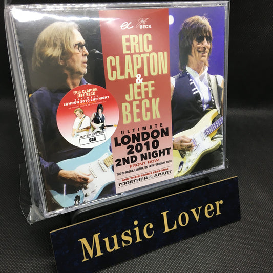 ERIC CLAPTON & JEFF BECK / ULTIMATE LONDON 2010 2ND NIGHT FRONT ROW (3CD)