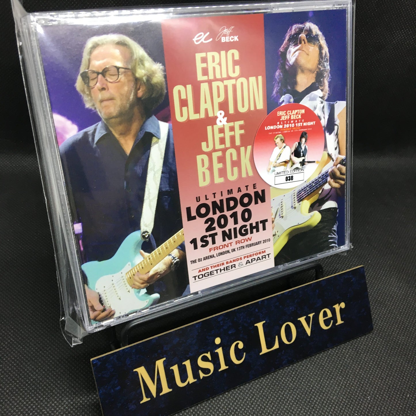 ERIC CLAPTON & JEFF BECK / ULTIMATE LONDON 2010 1ST NIGHT FRONT ROW (3CD)