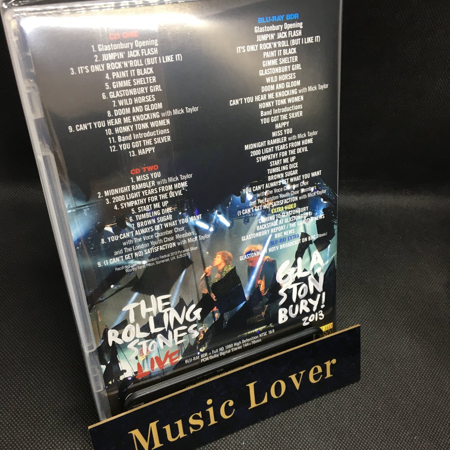THE ROLLING STONES / GLASTONBURY! 2013 (2CD+1BDR)