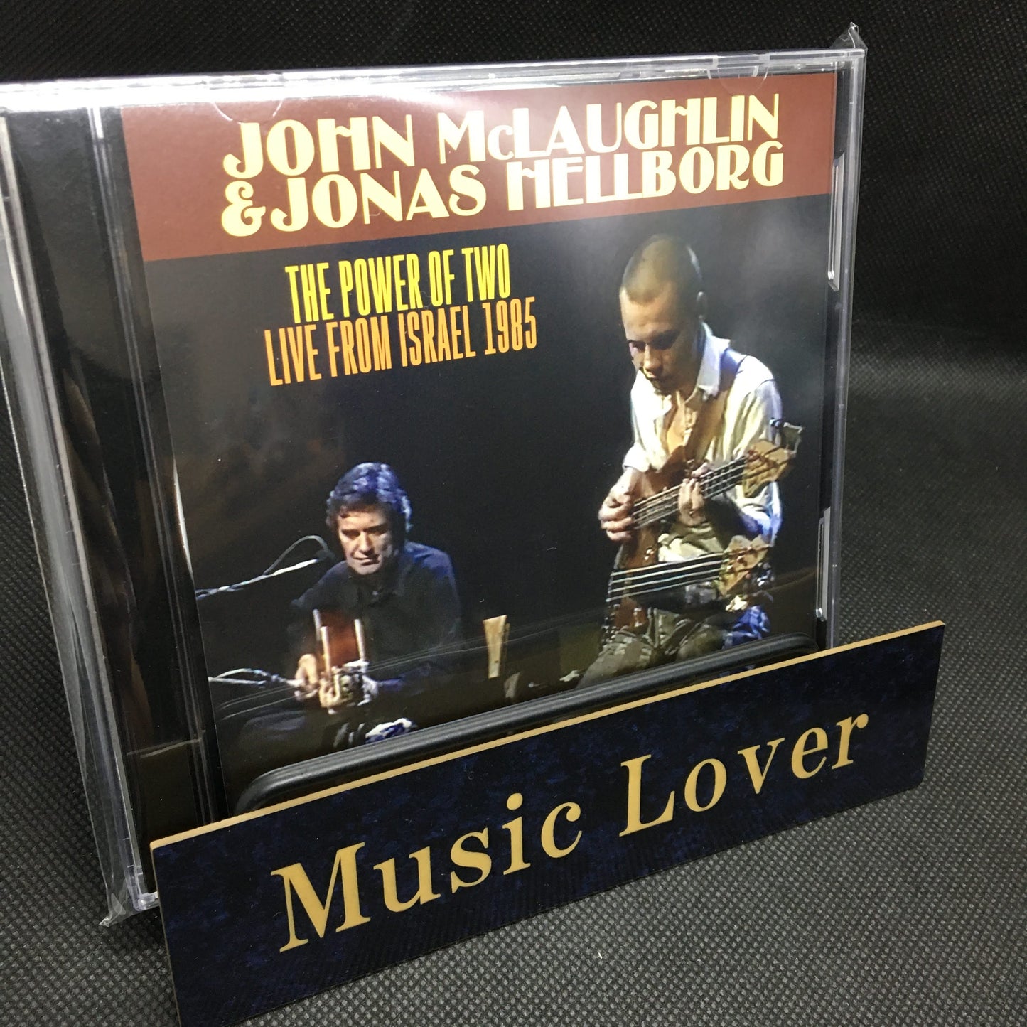 JOHN McLAUGHLIN & JONAS HELLBORG / THE POWER OF TWO LIVE FROM ISRAEL 1985 SOUNDBOARD (2CDR)