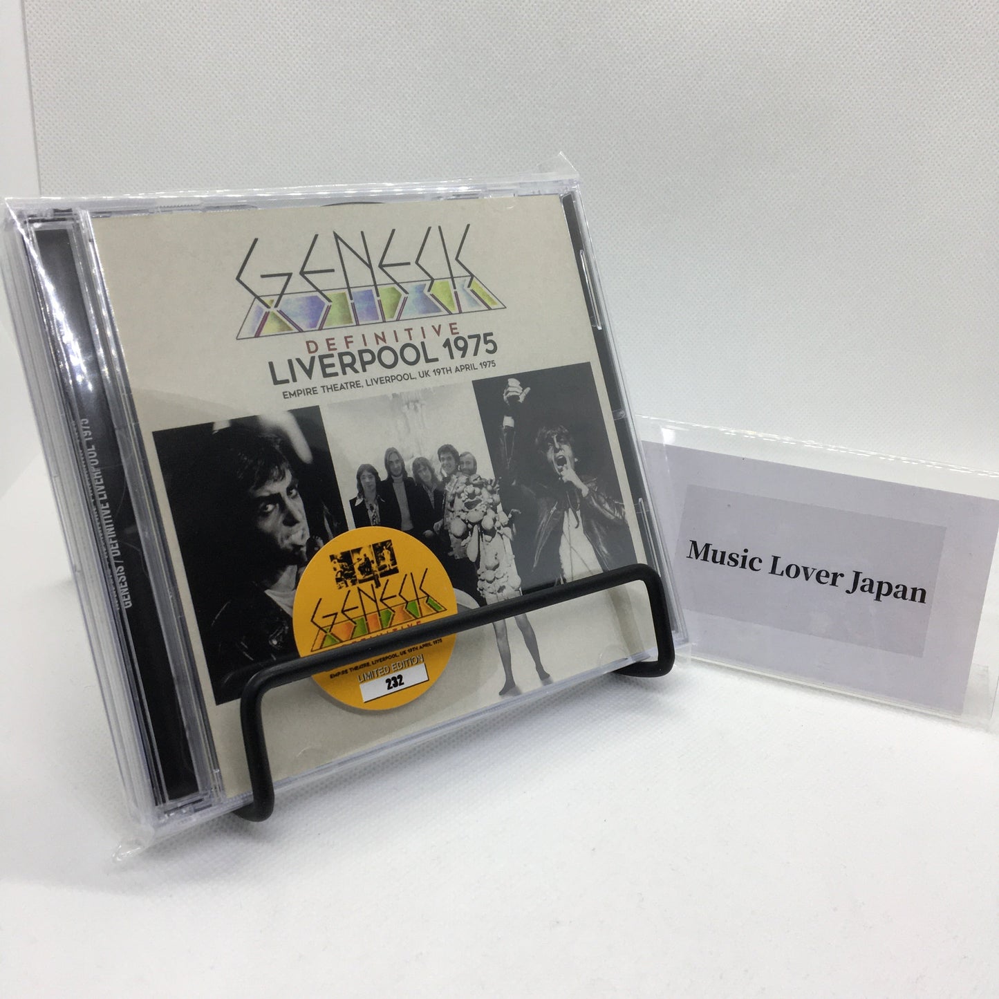 GENESIS / DEFINITIVE LIVERPOOL 1975 STEREO SOUNDBOARD (2CD+1CDR)