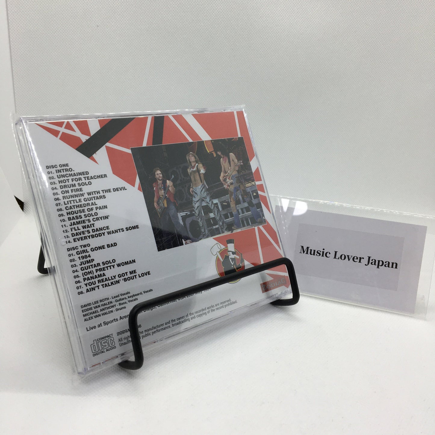 VAN HALEN / SAN DIEGO 1984 PRIMERA NOCHE MAESTRO DEFINITIVO (2 CD)