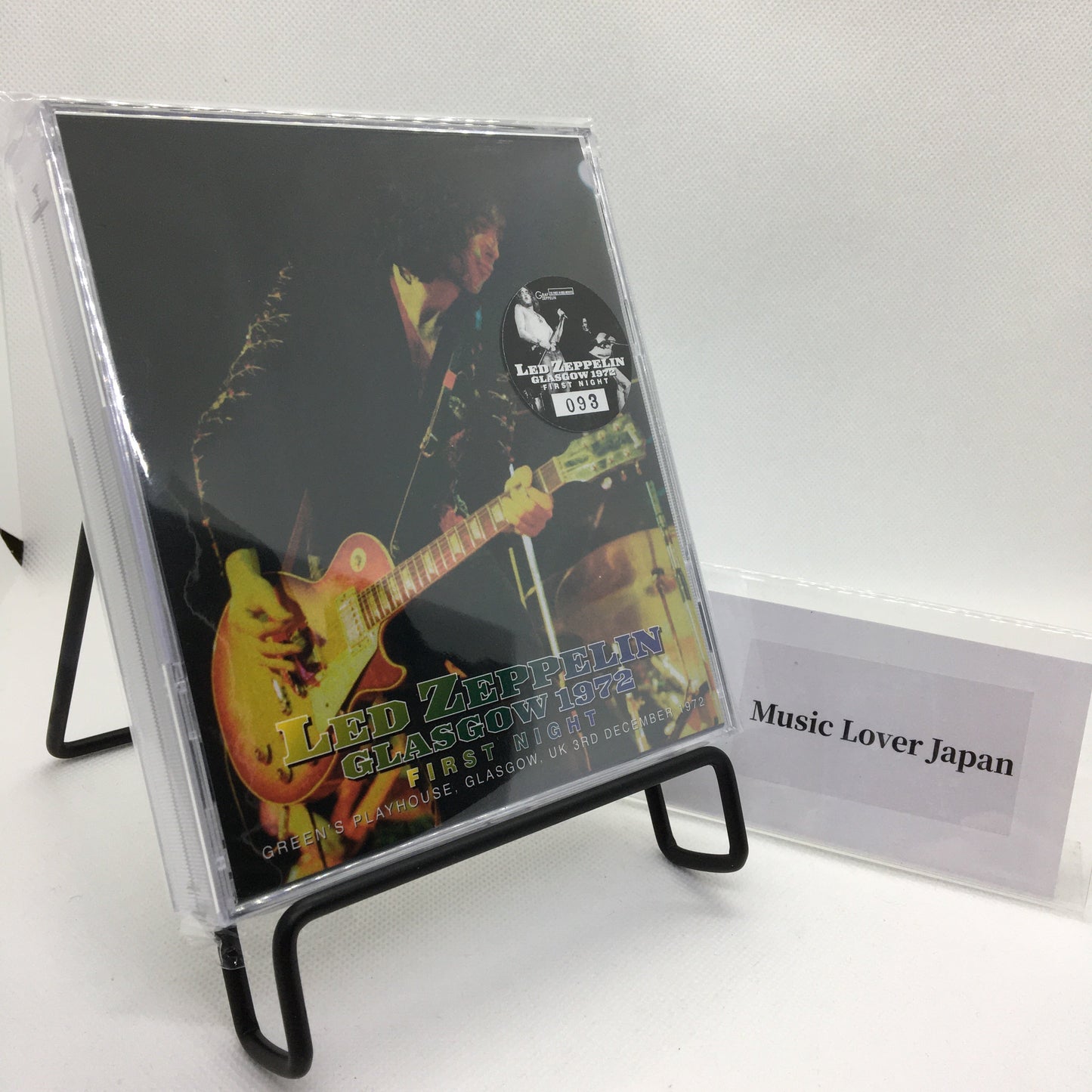 LED ZEPPELIN / GLASGOW 1972: 1ST NIGHT (3CD)