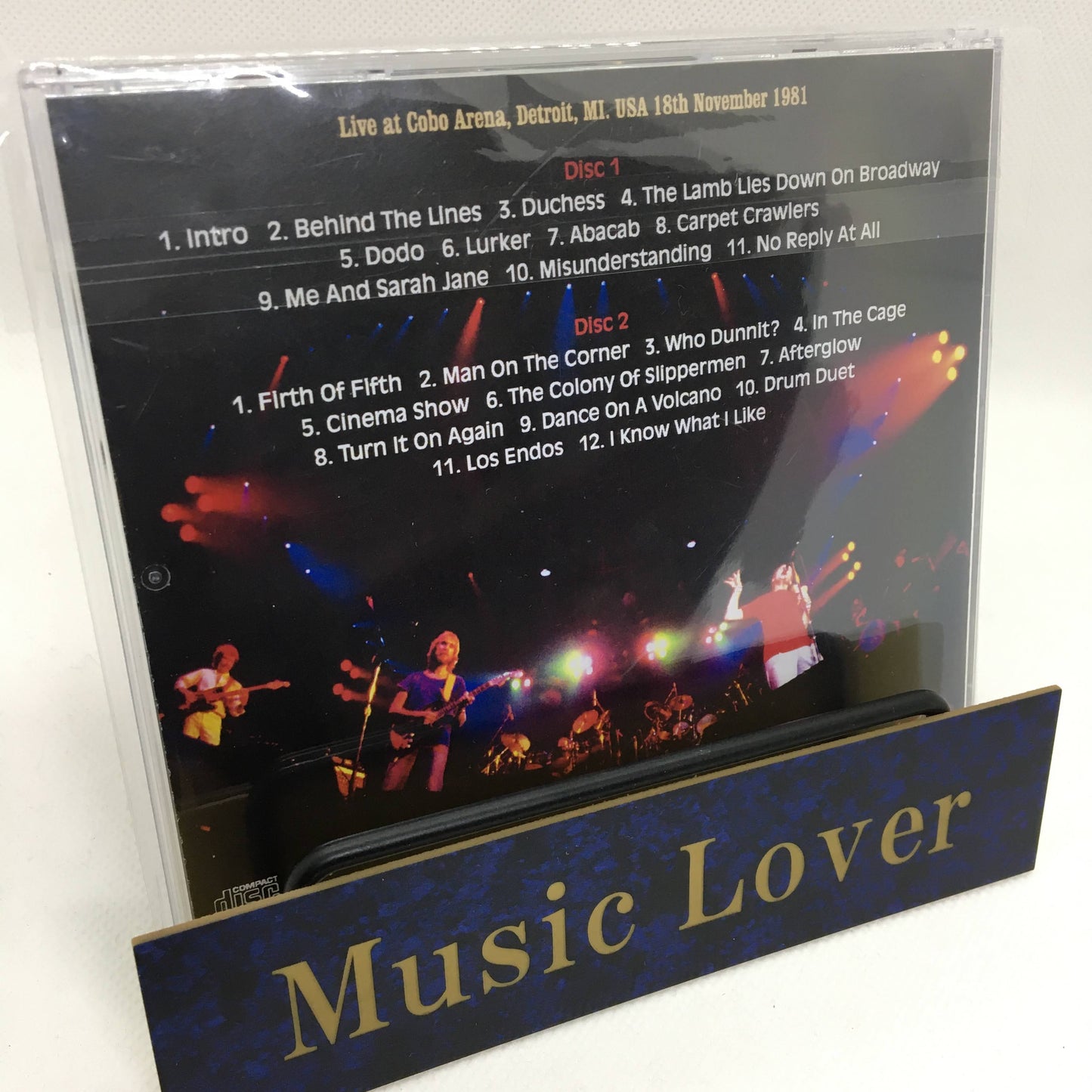 GENESIS / SARAH IN DETROIT 1981 (2CDR)