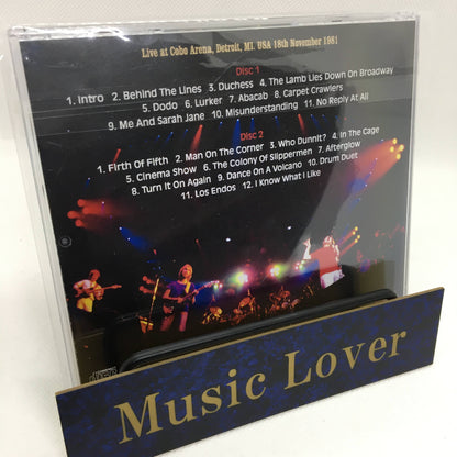 GENESIS / SARAH IN DETROIT 1981 (2CDR)