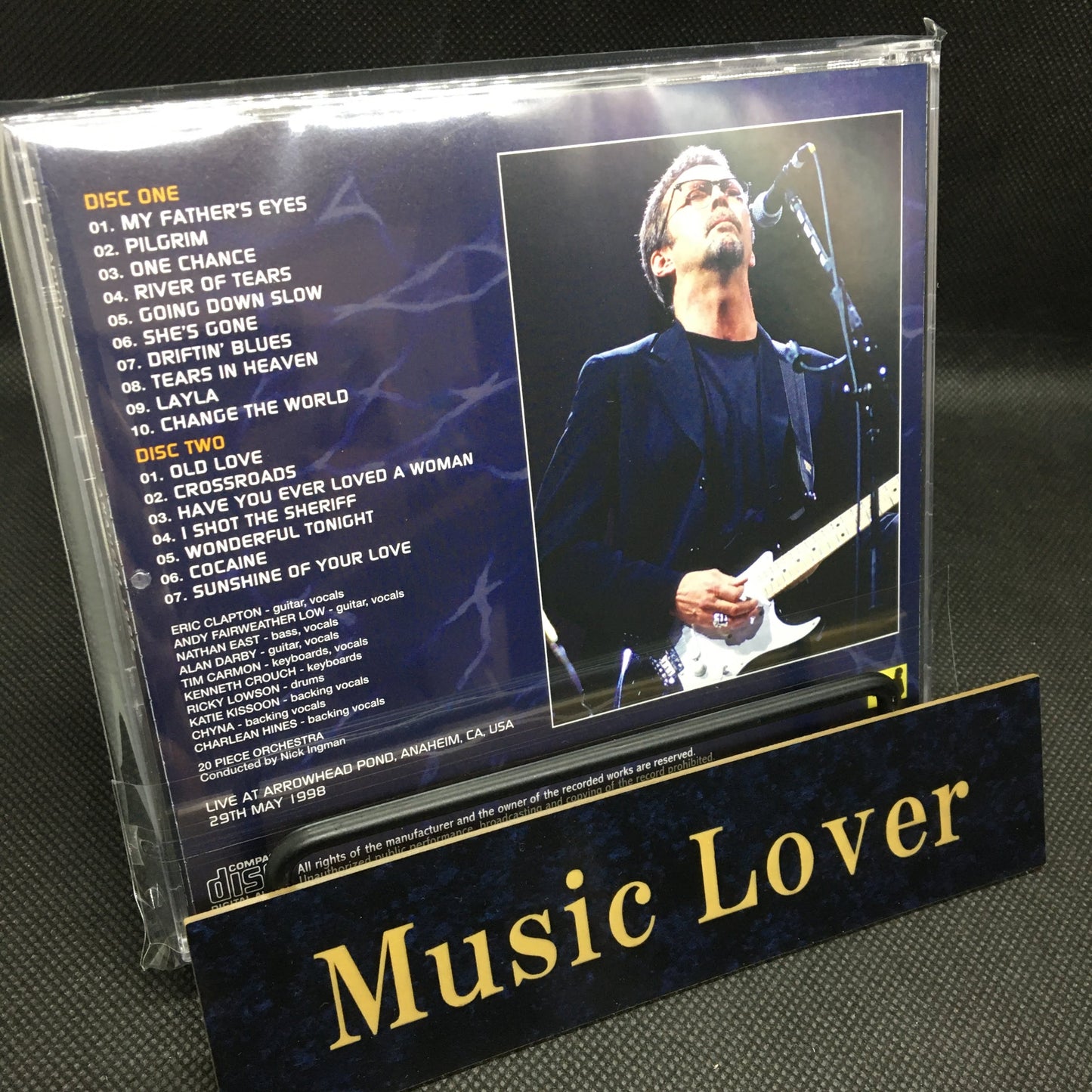 ERIC CLAPTON / ANAHEIM 1998 (2CD)