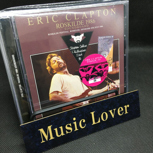 ERIC CLAPTON / ROSKILDE 1986 SOUNDBOARD (2CD+1DVD)
