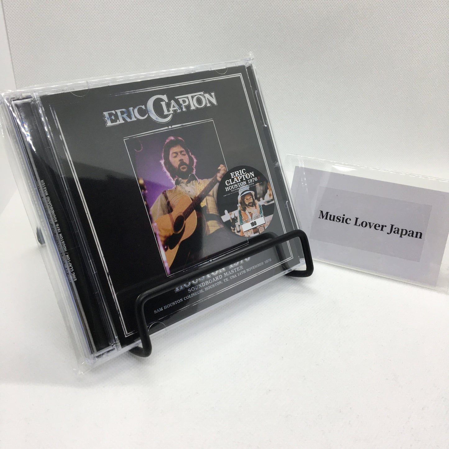 ERIC CLAPTON / HOUSTON 1976 SOUNDBOARD MASTER STEREO SOUNDBOARD (2CD)
