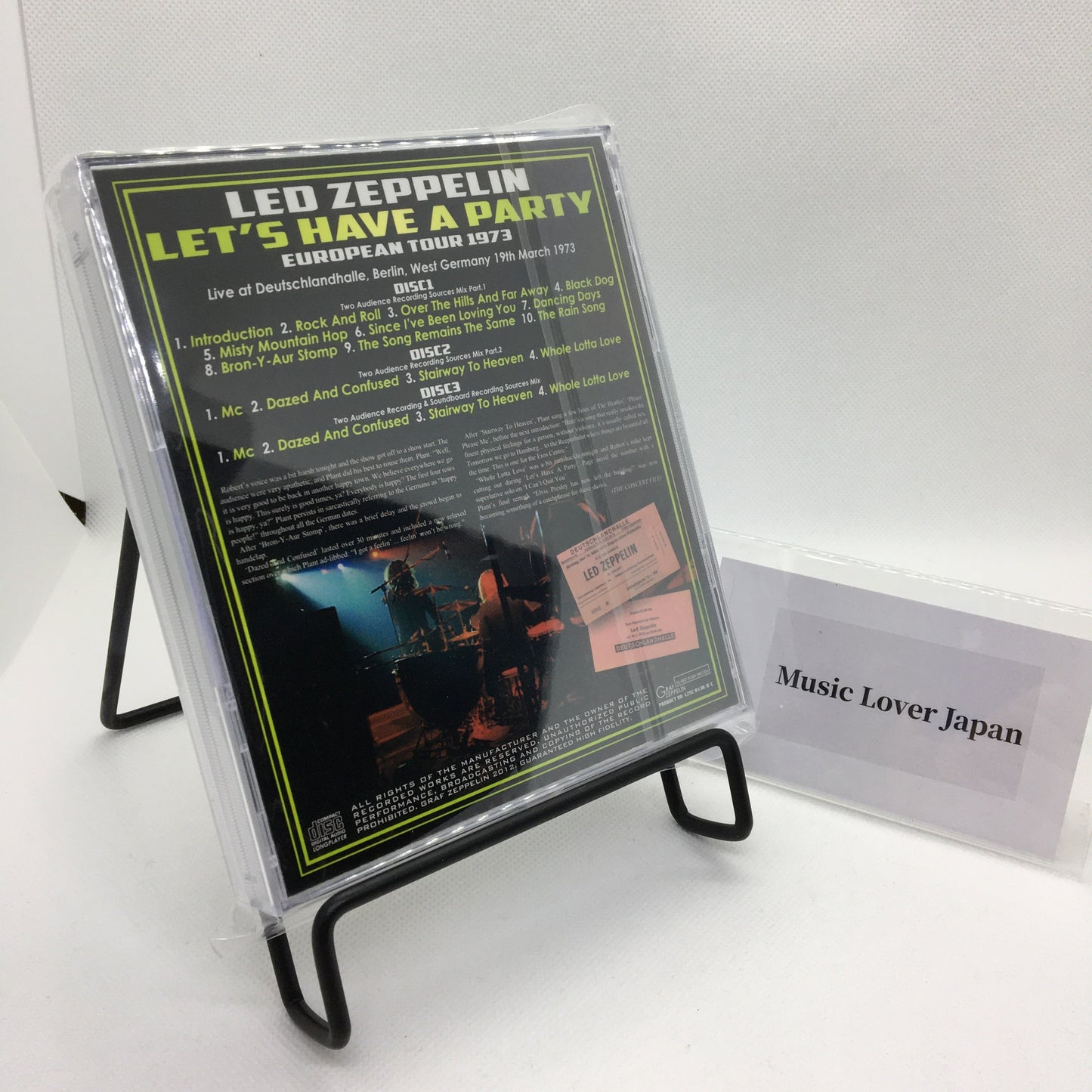 LED ZEPPELIN / LET'S HAVE A PARTY (3CD)